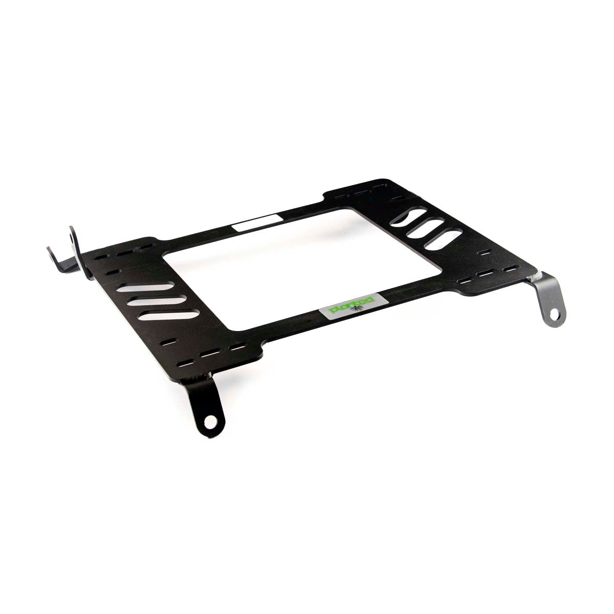 Planted seat bracket for 1998-2002 Honda Accord 2-Door, driver side, black powder-coated steel