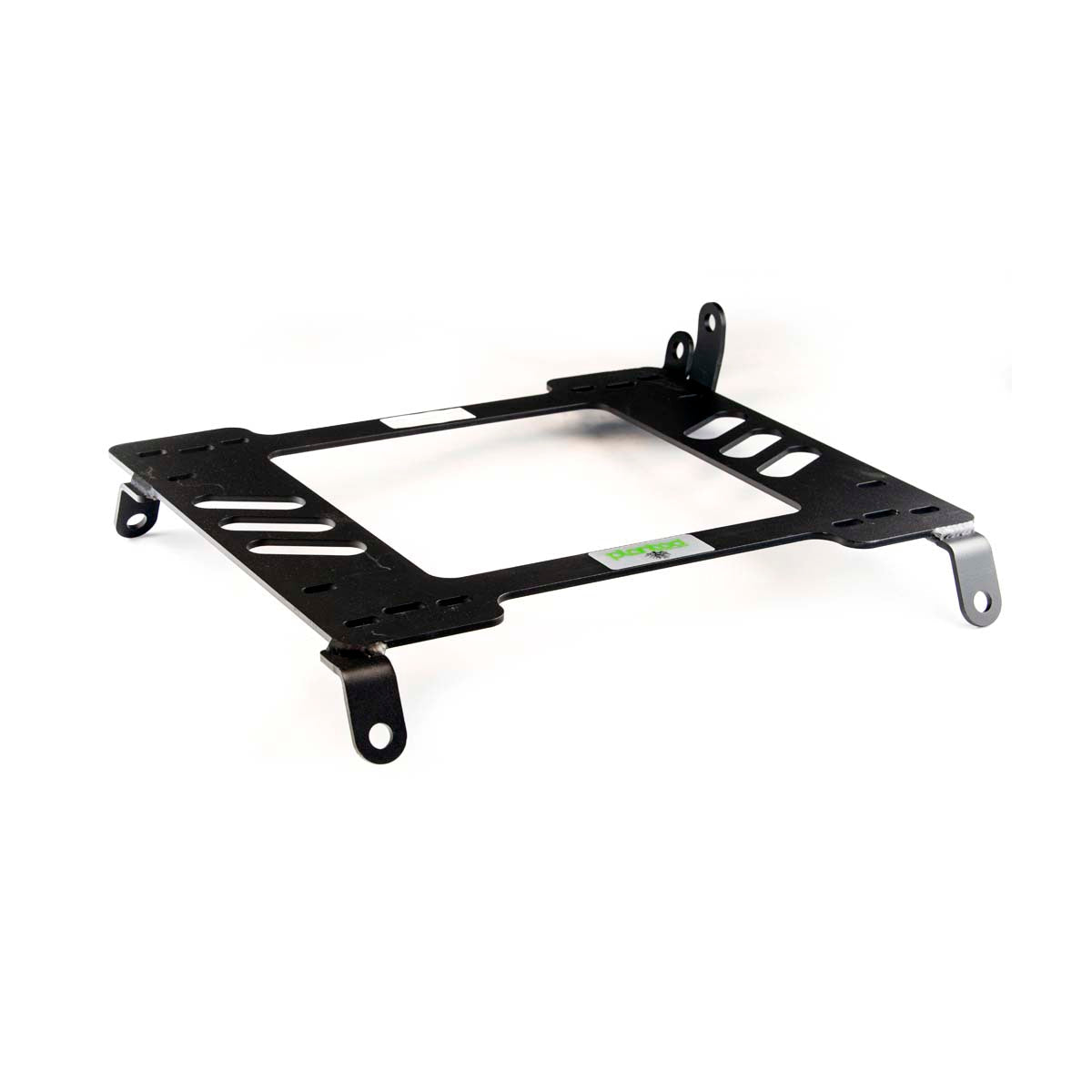 Planted seat bracket for 1998-2002 Honda Accord 2-Door, passenger side, black powder-coated steel