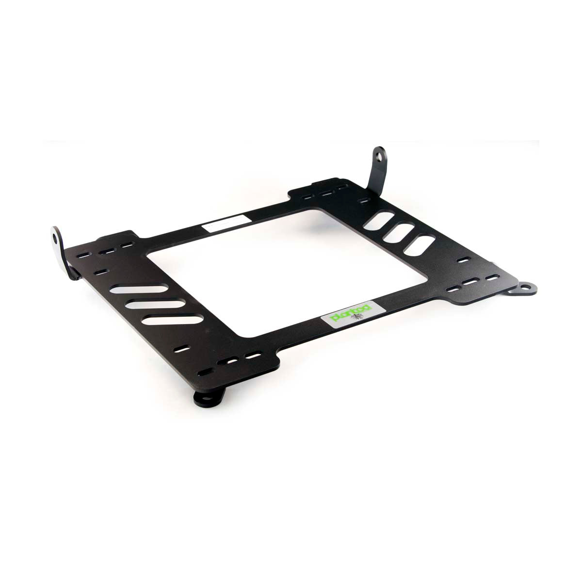 Planted seat bracket for 2002-2006 Audi A4/S4 (B6), driver side, black powder-coated steel