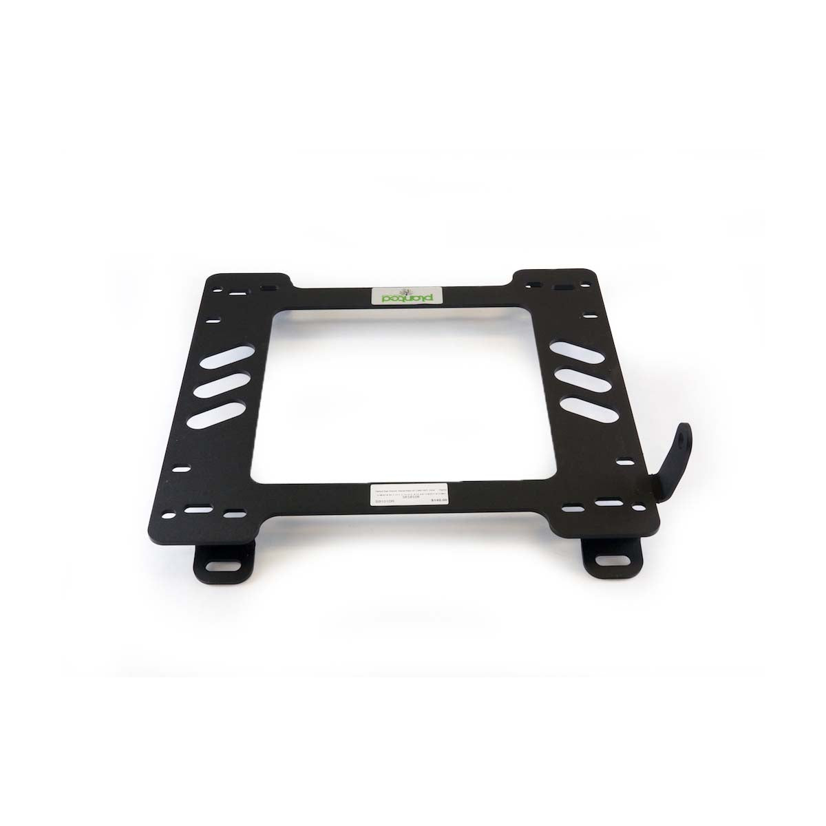 Vehicle-specific floor mounting base for 1989-1997 Mazda MX-5 Miata (NA), driver side, shown with Planted top plate