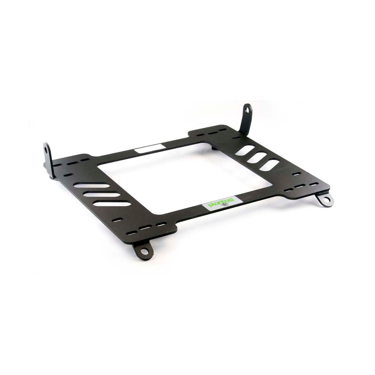 Planted seat bracket for 1996-2004 Mercedes SLK, driver side, black powder-coated steel