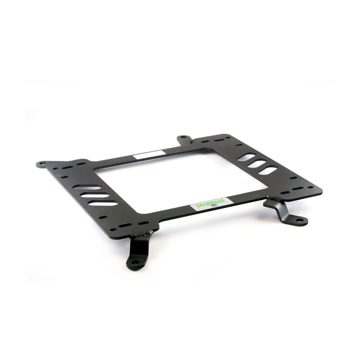 Vehicle-specific floor mounting base for 1996-2002 Dodge Viper (2nd Gen), driver side, shown with Planted top plate