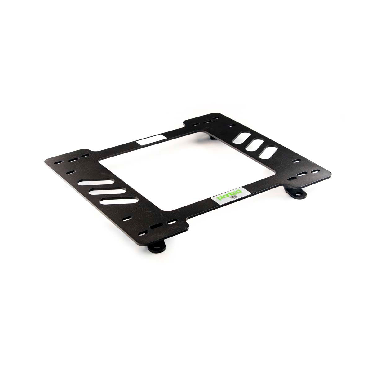 Planted seat bracket for 1982-1992 Pontiac Firebird / Trans Am, driver side, black powder-coated steel
