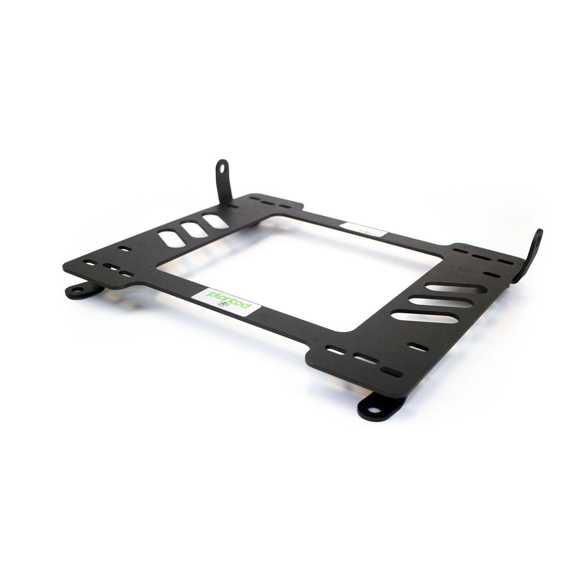Planted seat bracket for 2006-2013 BMW 3 Series Sedan / Convertible (E90/E91/E93), passenger side, black powder-coated steel