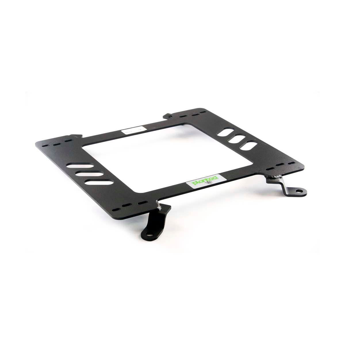 Planted seat bracket for 1984-1986 Ford RS200, passenger side, black powder-coated steel
