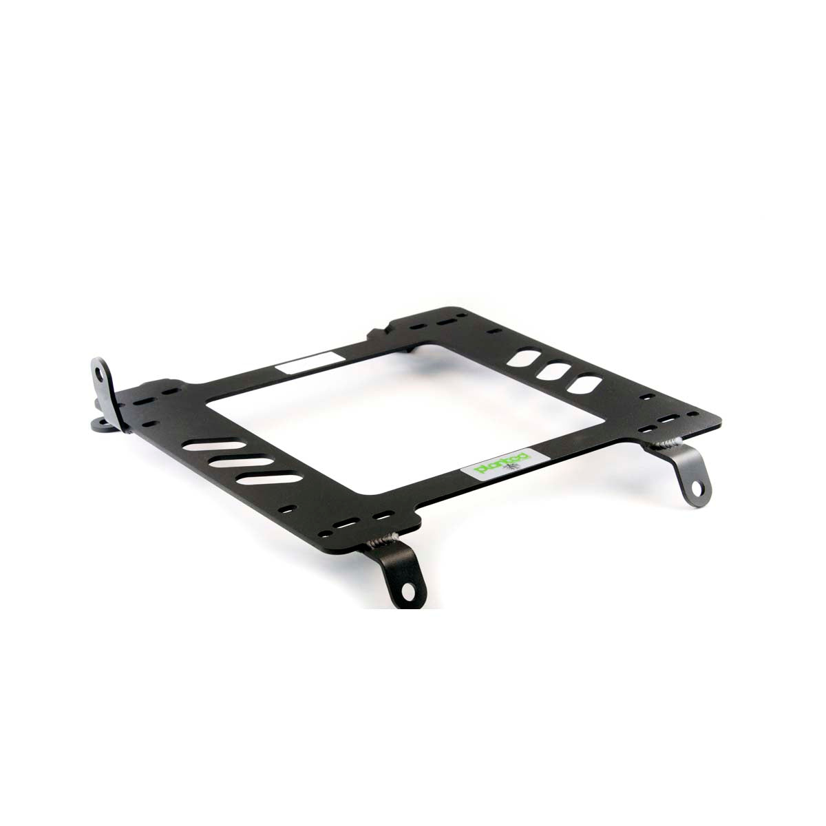 Planted seat bracket for 2003-2010 Dodge Viper (3rd/4th Gen), driver side, black powder-coated steel