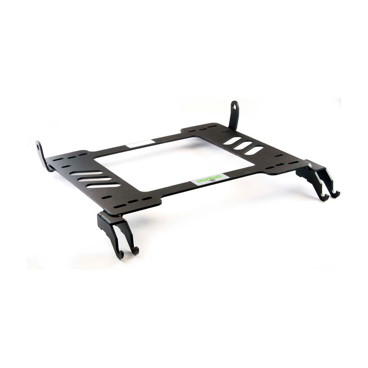 Planted seat bracket for 2009-2014 Cadillac CTS-V, driver side, black powder-coated steel