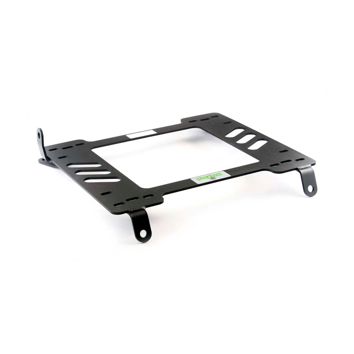 Planted seat bracket for 2004-2008 Acura TSX, driver side, black powder-coated steel