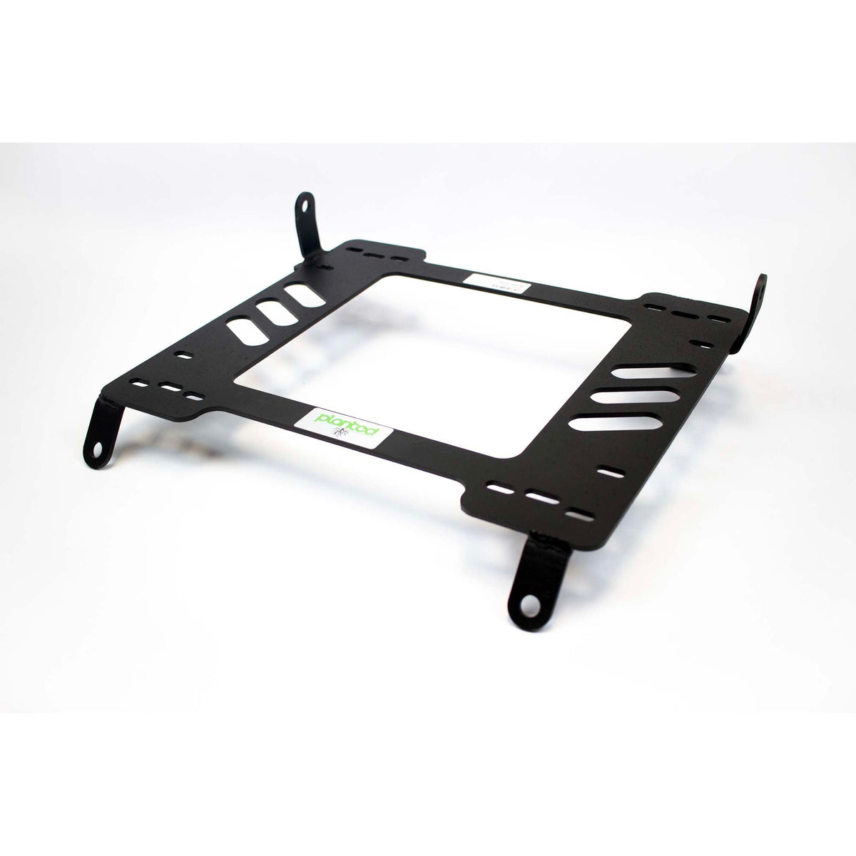 Planted seat bracket for 2003-2009 Subaru Legacy, passenger side, black powder-coated steel