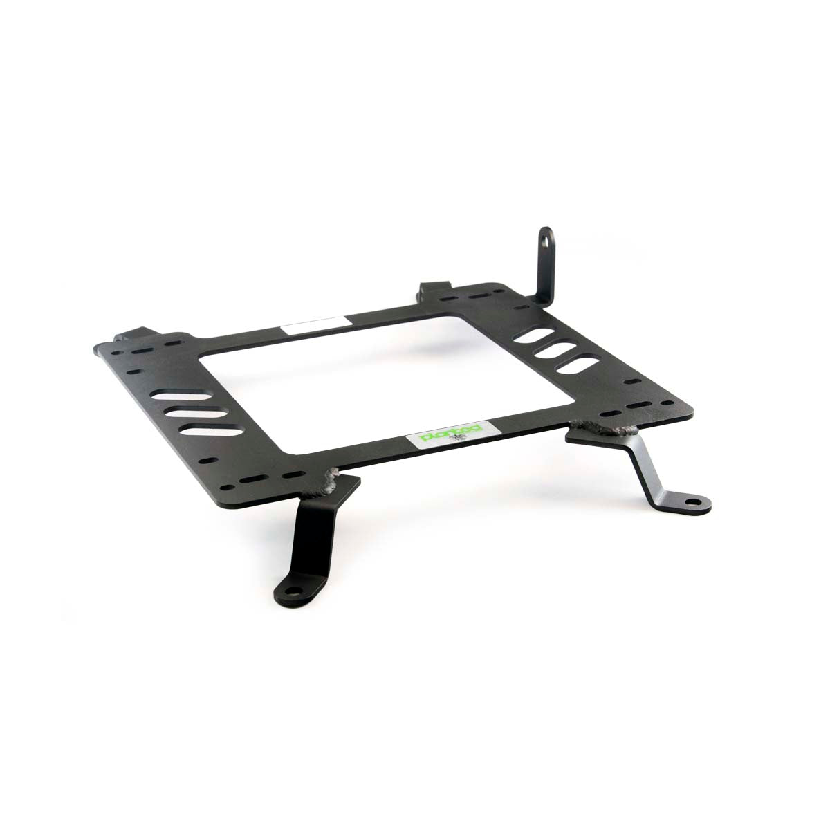 Planted seat bracket for 1997-2004 Chevrolet Corvette (C5), passenger side, black powder-coated steel