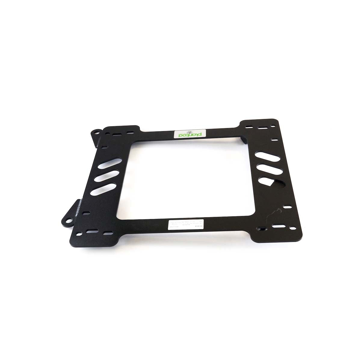 Planted seat bracket for 1970-1974 Dodge Challenger, driver side, black powder-coated steel