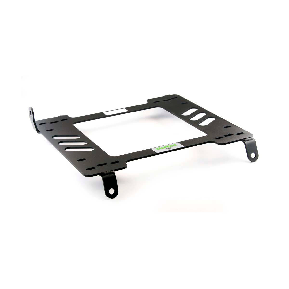 Planted seat bracket for 2010-2016 Honda CR-Z, driver side, black powder-coated steel