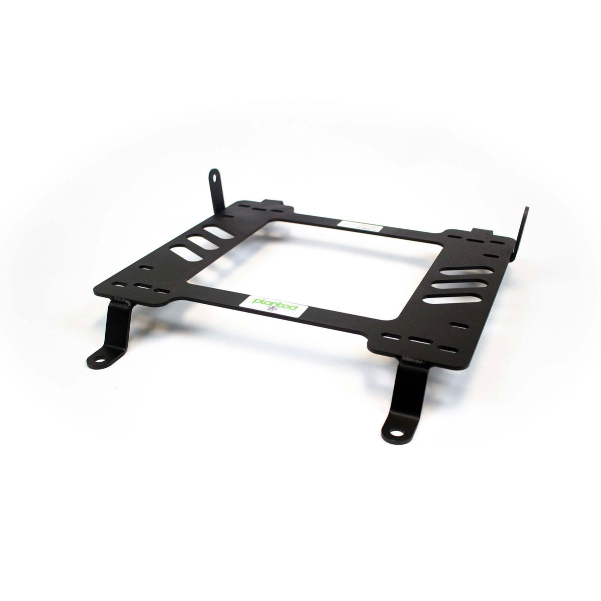 Planted seat bracket for 2005-2019 Chevrolet Corvette C6/C7 (Non-ZR1), passenger side, black powder-coated steel