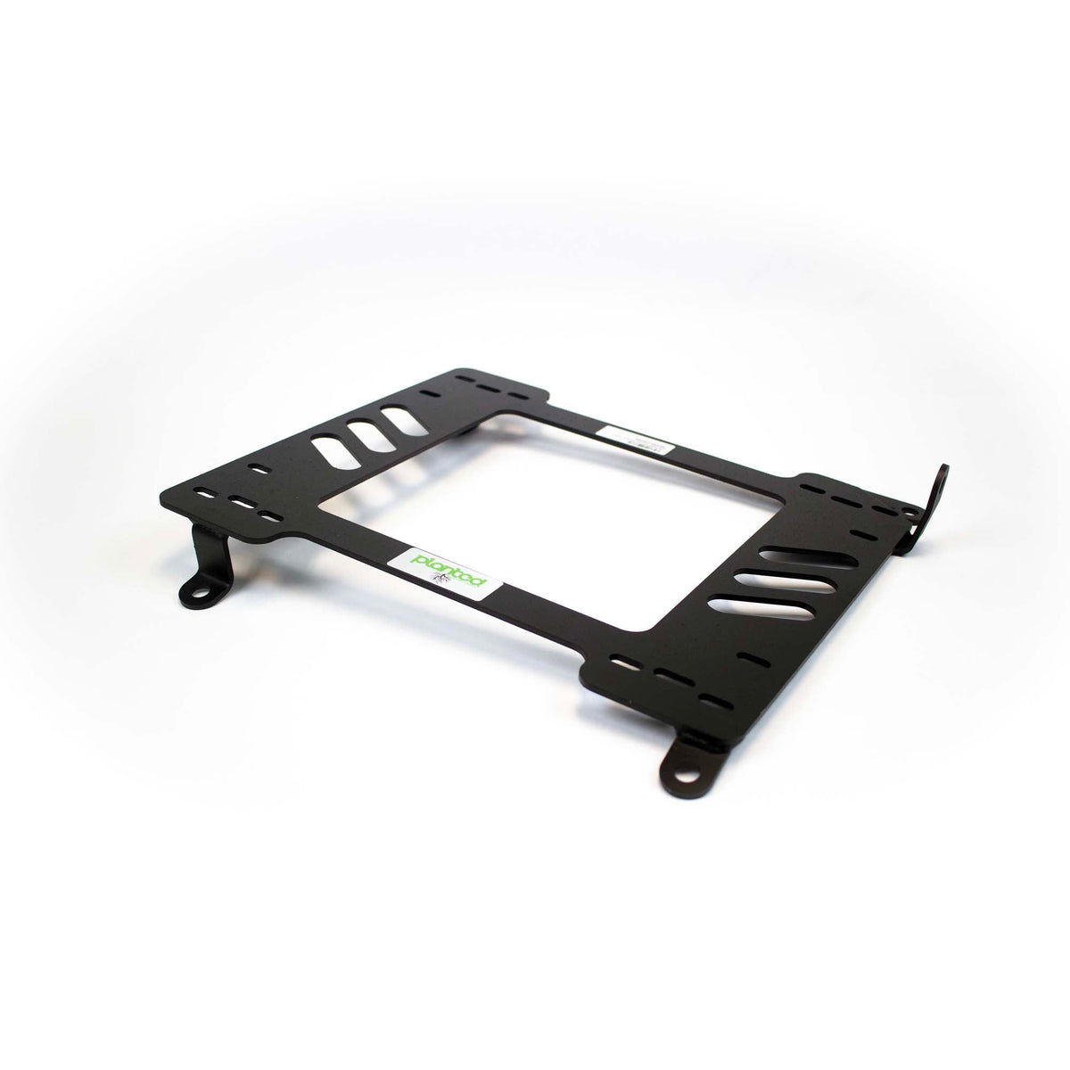 Planted seat bracket for 1991-1999 Mitsubishi 3000GT, passenger side, black powder-coated steel