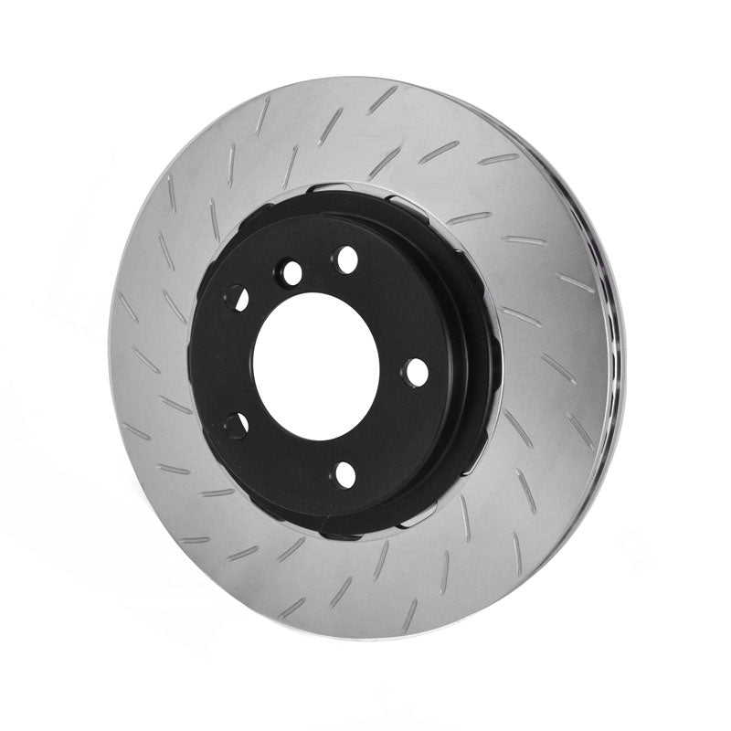 PFC Rear V3 Slotted Rotor/Hat Assembly - Right - Porsche 997 GT3