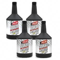 Red Line Motorcycle 4-Stroke 10w30 Oil - Single Quart