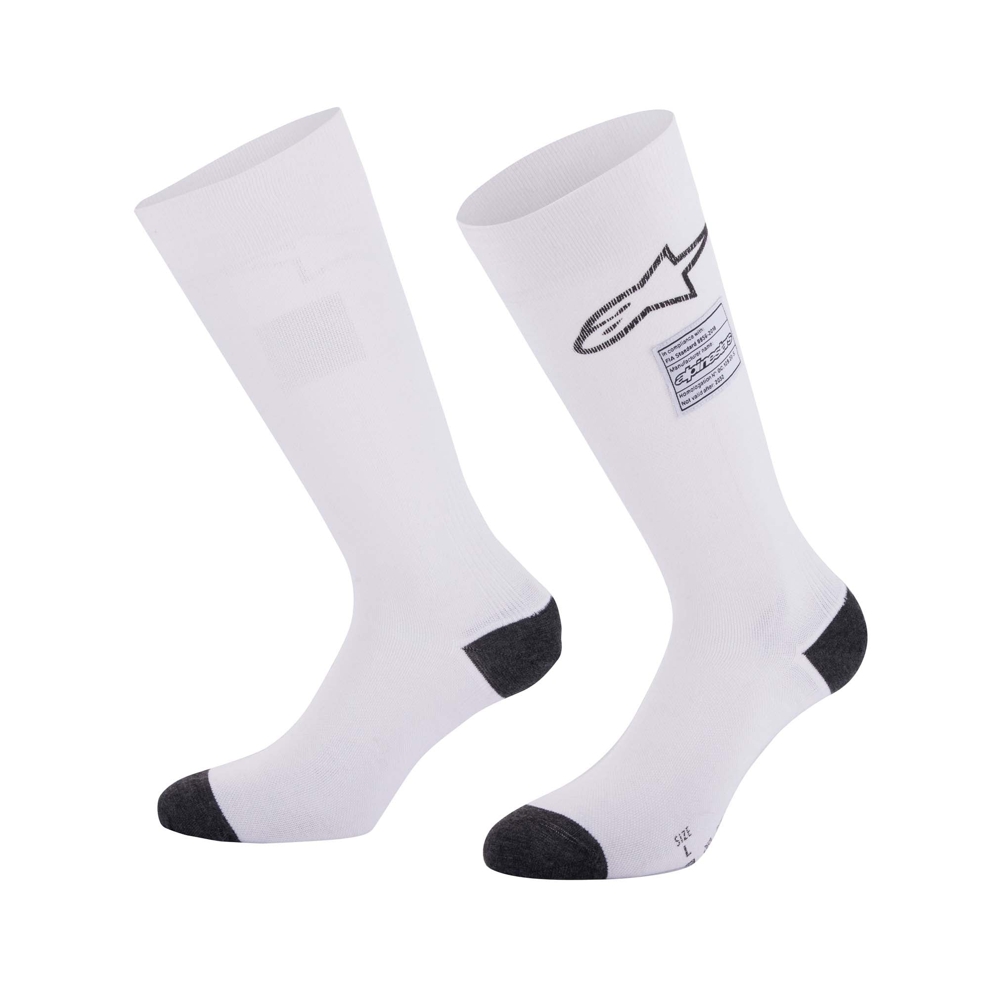 Alpinestars ZX v4 Fire Resistant Racing Socks - FIA 8856-2018