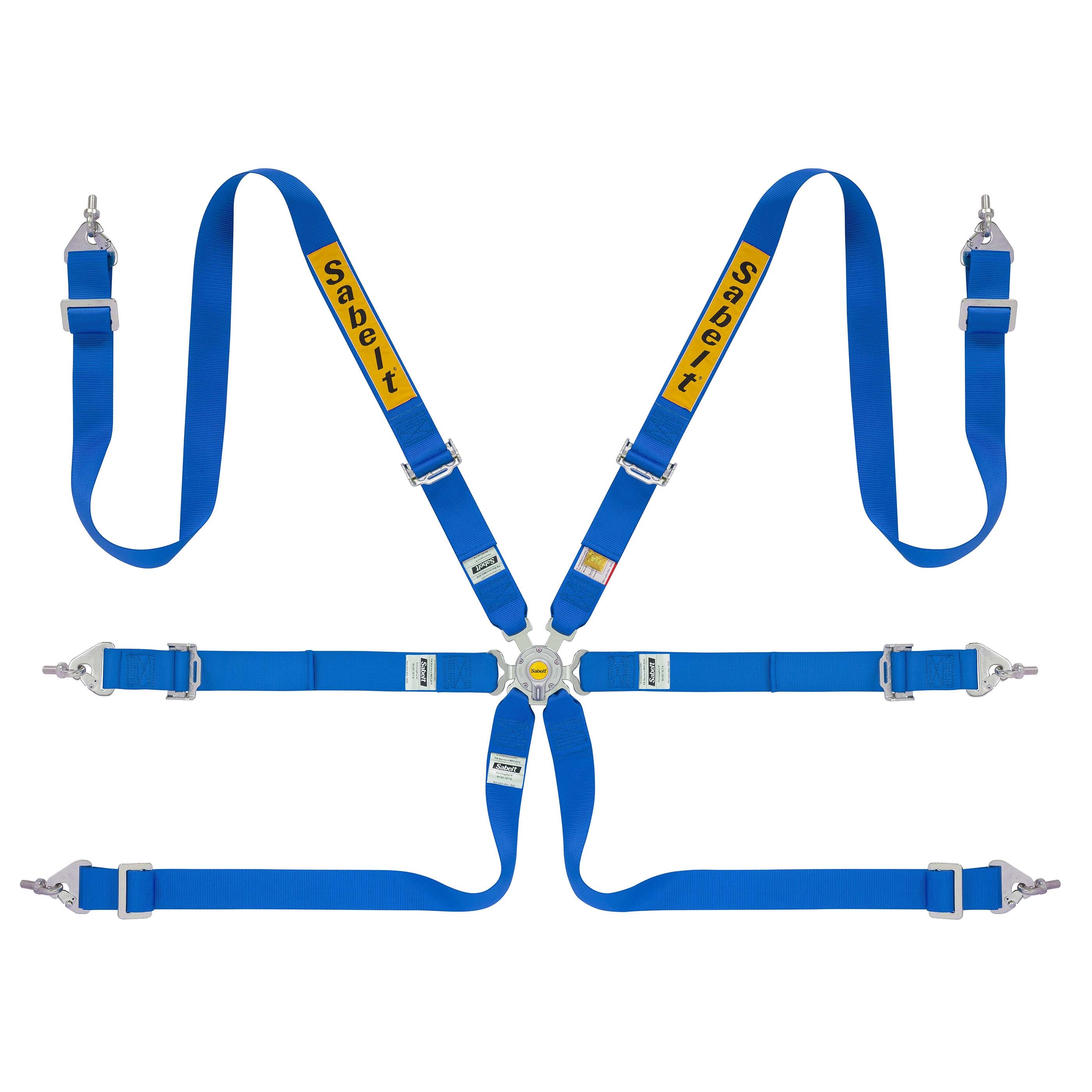 Sabelt GT/Rally Steel 2" Racing Harness - FIA 8853-2016