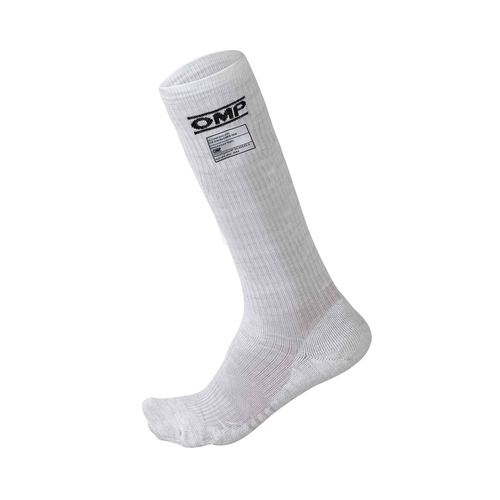 OMP One Fire Resistant Racing Socks - FIA 8856-2018