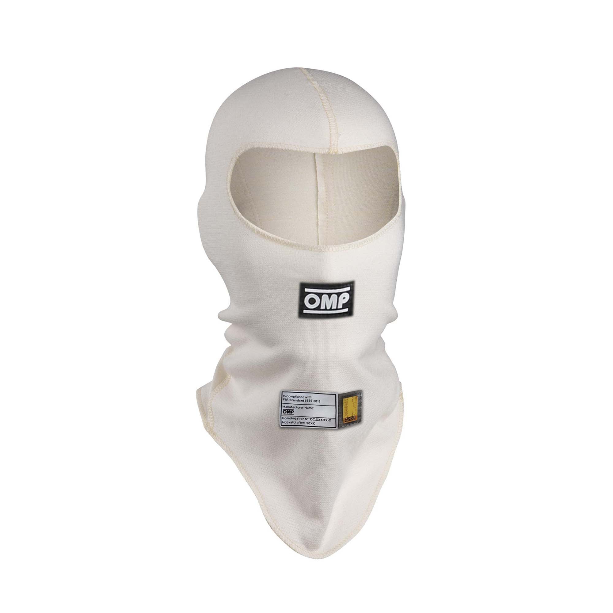 OMP First Fire Resistant Racing Balaclava - FIA 8856-2018